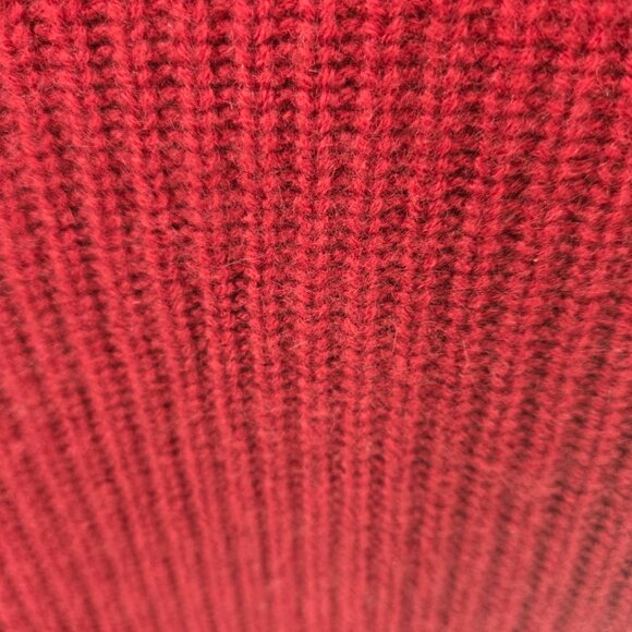 Lord & Taylor Red Cashmere Classic Boatneck Sweater XS - Picture 3 of 9